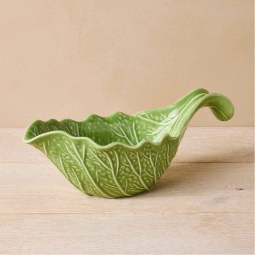 NWT John Derian stoneware gravy boat